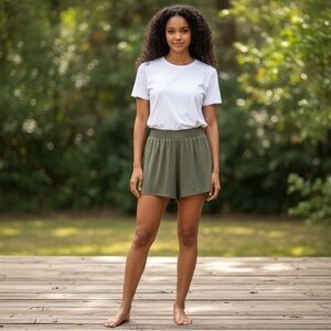 NWOT REVOLVE ABOUT US Shorts Green S